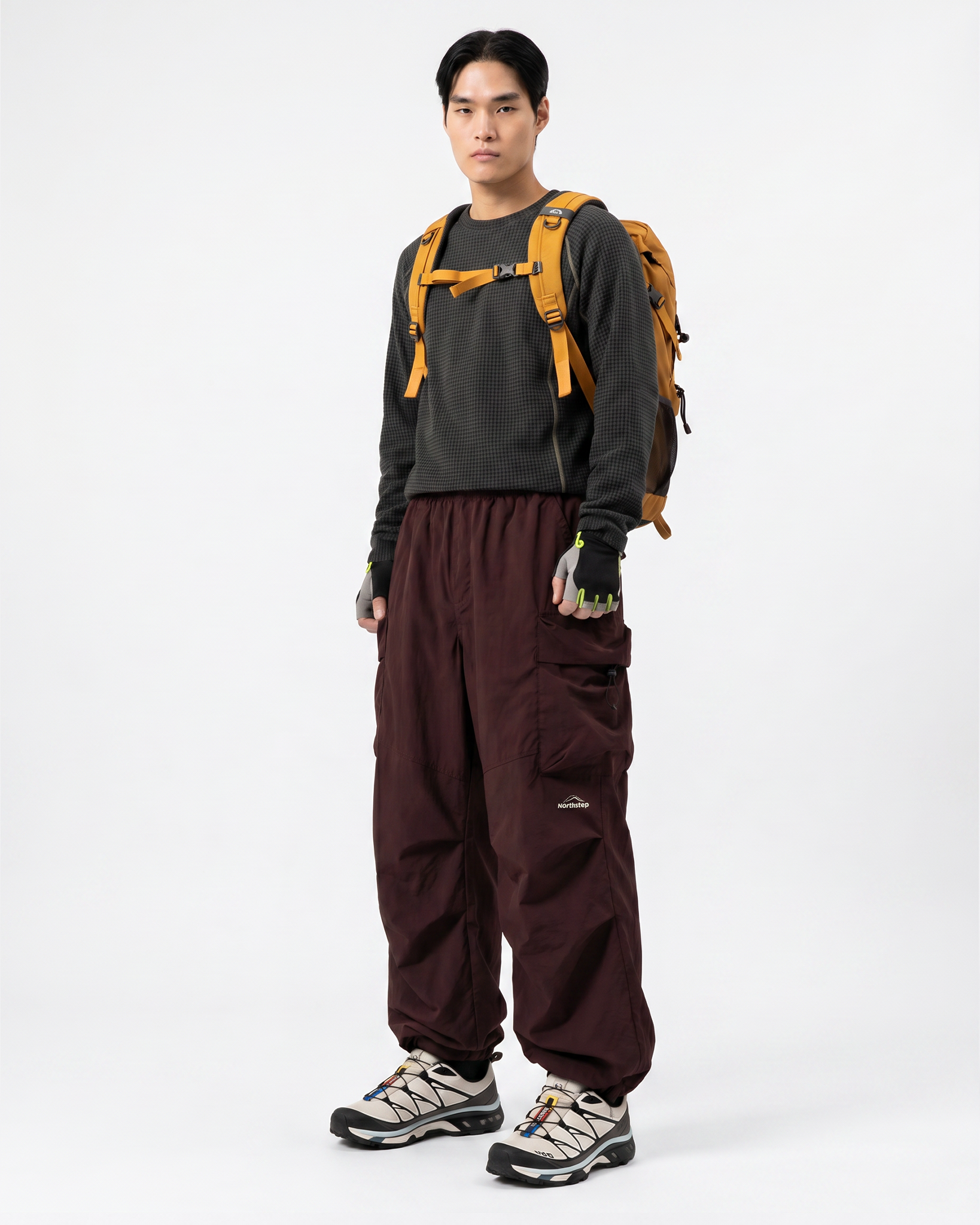 Korda Baggy Pants (Burgundy)